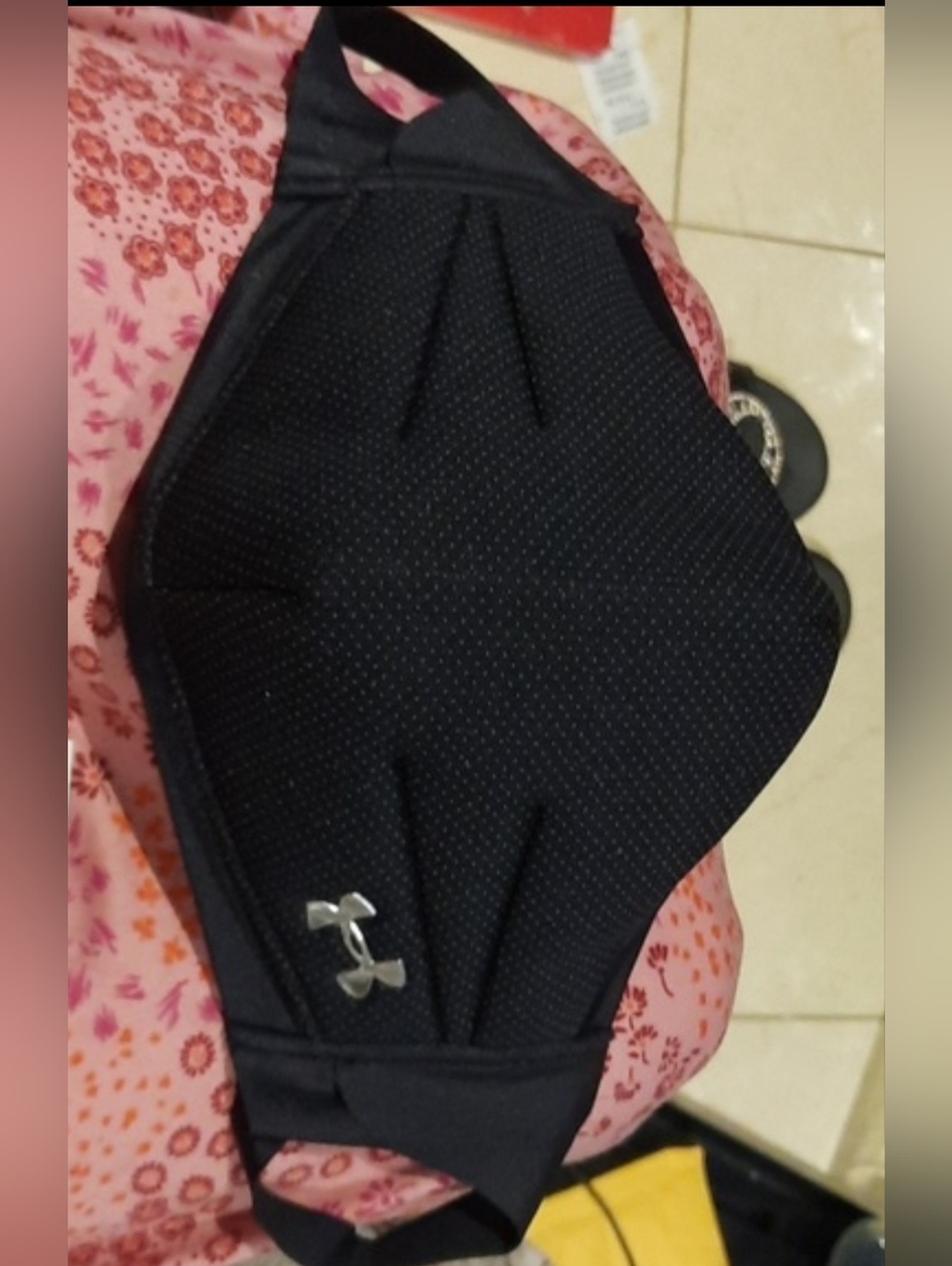 Ultimate Health Care 🎁 MEN'S AUTHENTIC GENUINE UNDER ARMOUR BLACK 😷 FACE MASK
